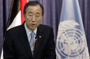 U.N. Secretary-General Ban Ki-Moon AP Photo/Murad Sezer